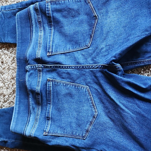 Old Navy Women's Super Skinny Jeans in Blue Size 12 - Picture 5 of 9